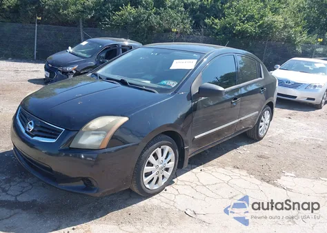2012 Nissan Sentra 2.0 S z USA, uszkodzony, nr VIN 3N1AB6AP9CL687809